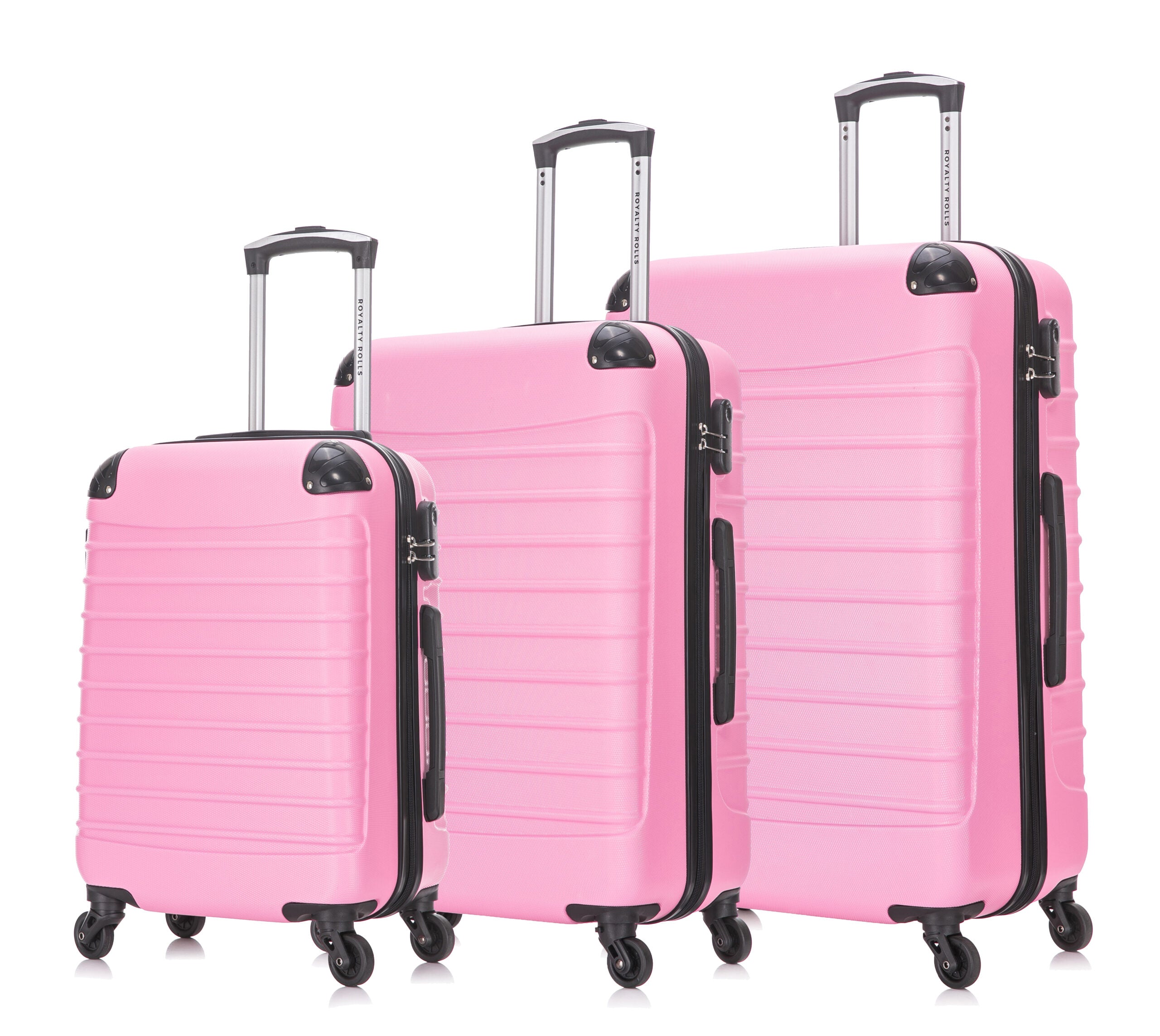 Sydney | Roze | 3-delige set