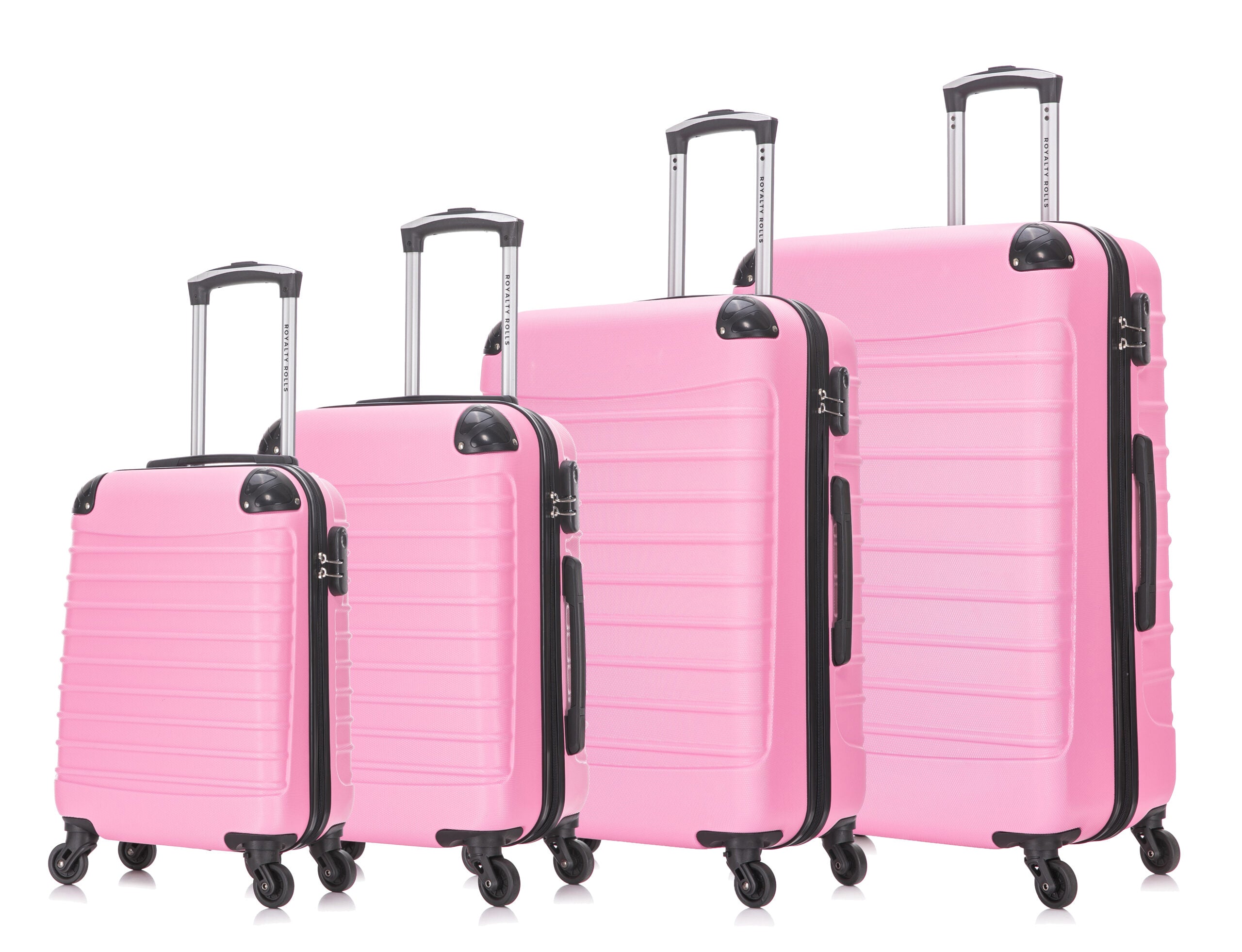 Sydney | Roze | 4-delige set
