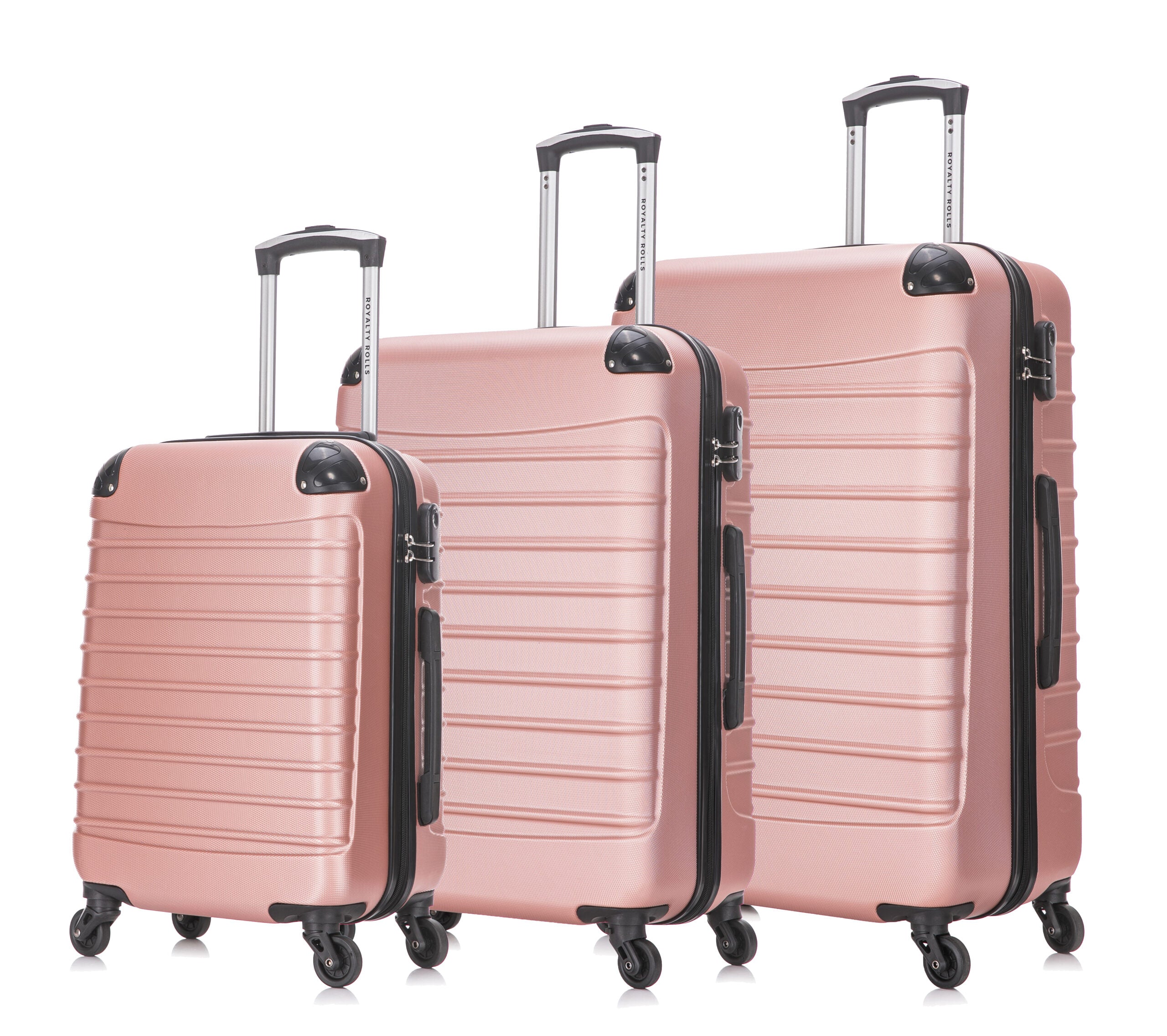 Sydney | Rosé goud | 3-delige set