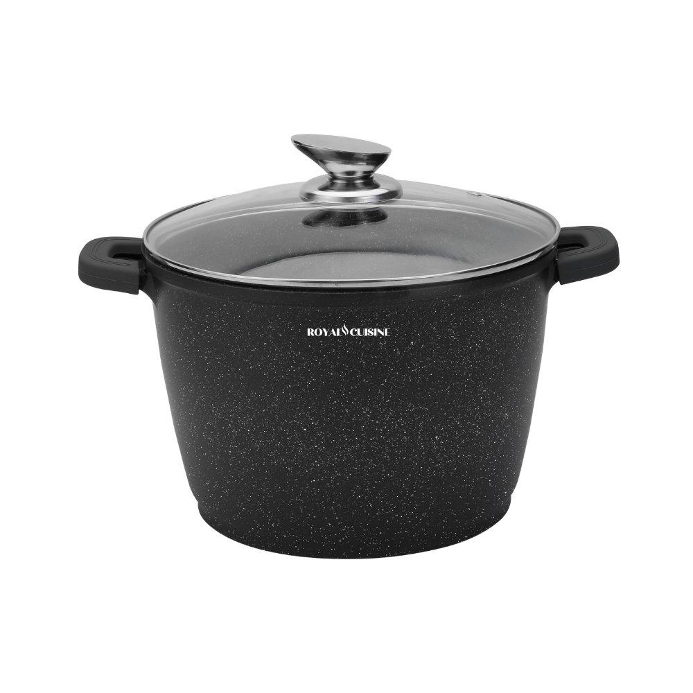 Royal Cuisine soeppan 24 en 28 CM kleur zwart