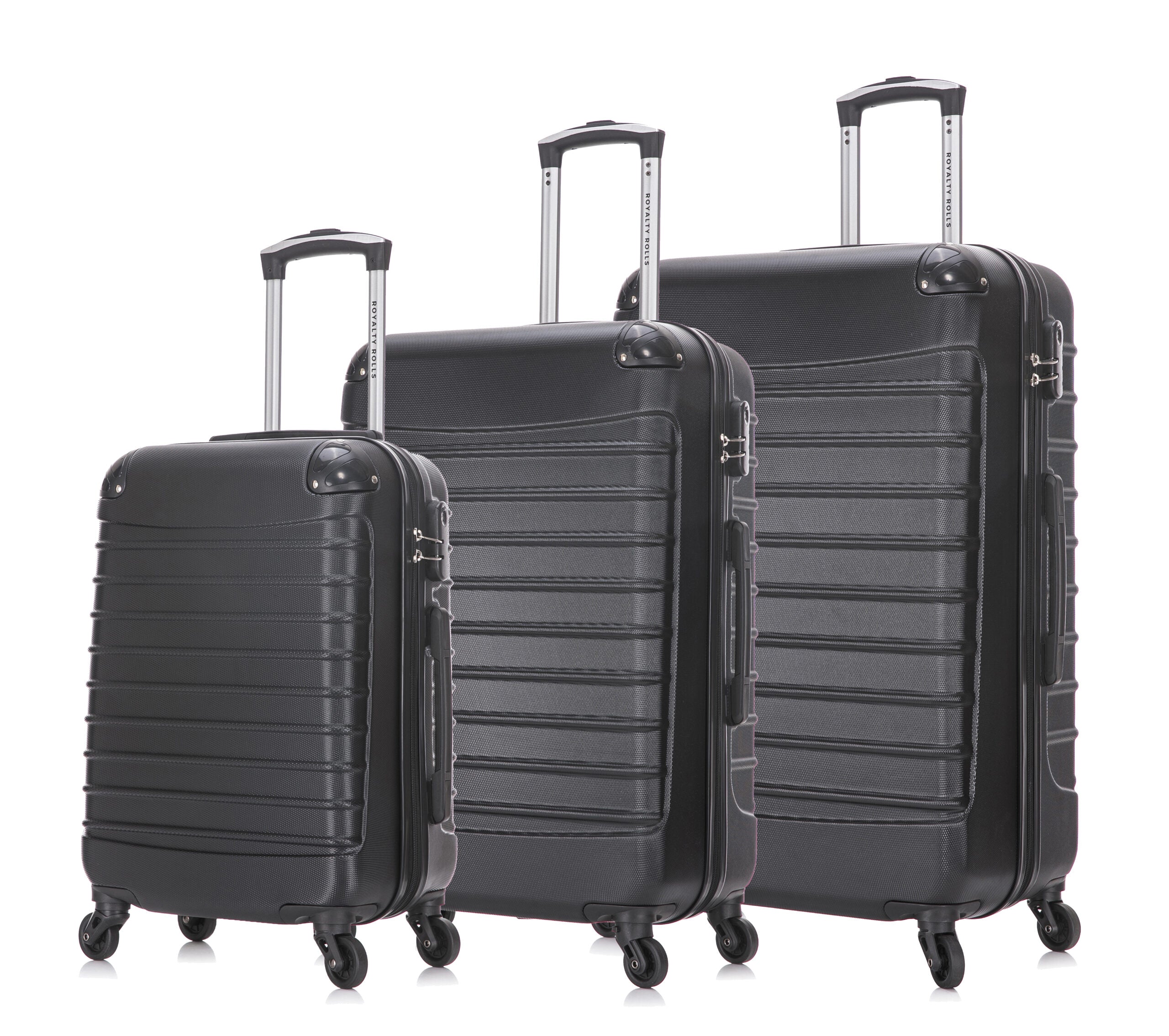 Sydney | Zwart | 3-delige set