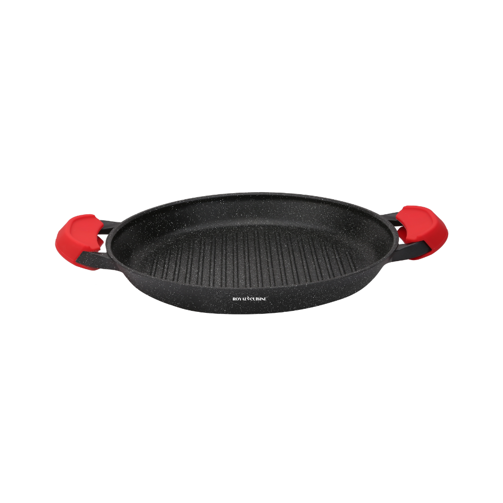 Royal Cuisine grillpan 28 en 32 CM kleur zwart