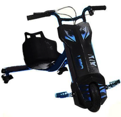 Hover scooter Zwart, blauw