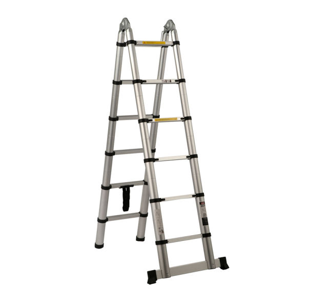Ladder 2x 1,90 meter alluminium