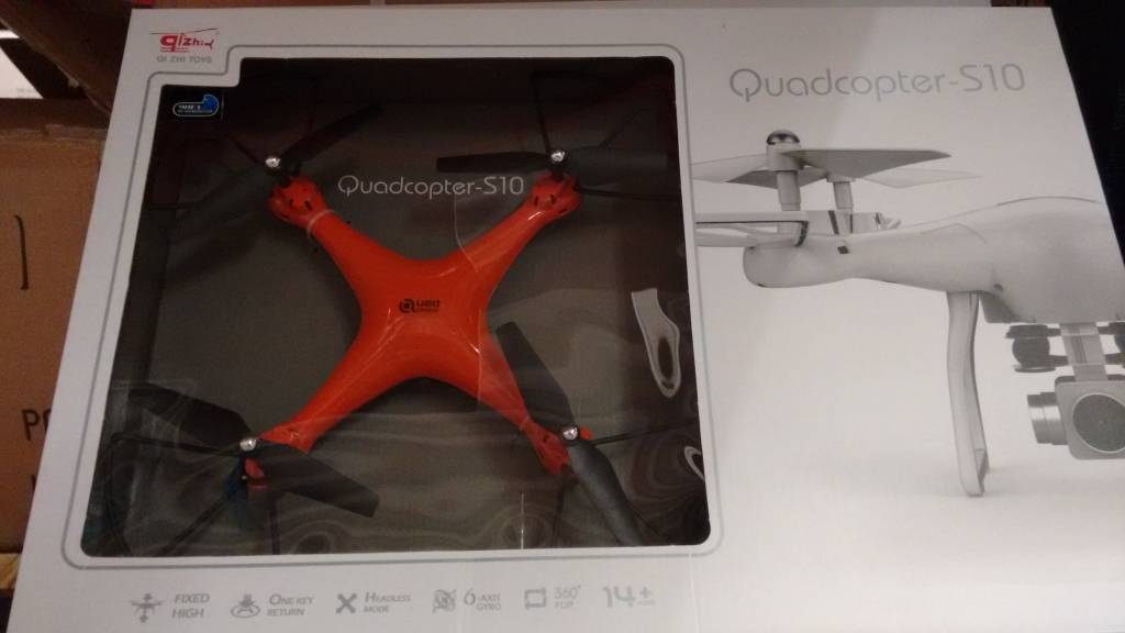 RC Quadcopter Drone  HD Quadcopter-S10