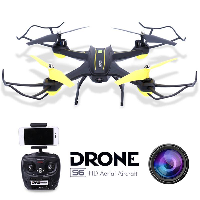 RC Quadcopter Drone met Camera HD - S6