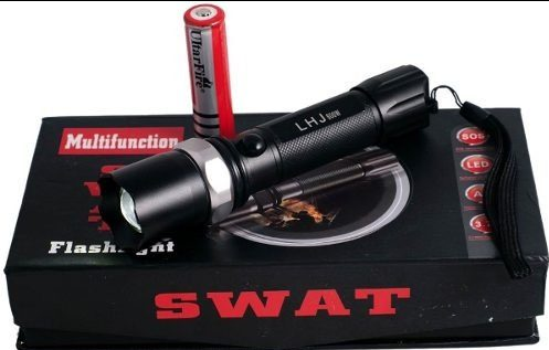 Zaklamp LED van SWAT met opzet kegel