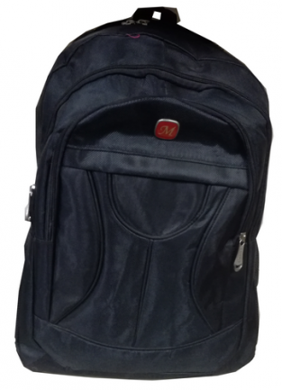 Rug tas groot zwart 1704DE-1