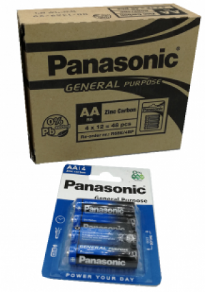 AA batterijen 12 stuks van Panasonic