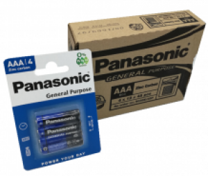 AAA batterijen 12 stuks van Panasonic